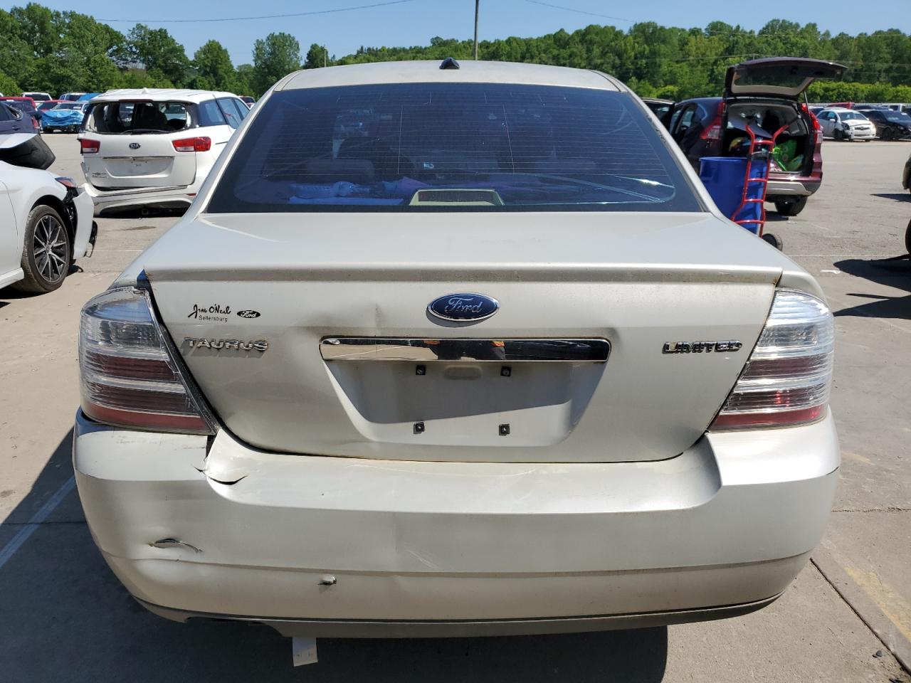 2008 Ford Taurus Limited VIN: 1FAHP25W88G161017 Lot: 54935225