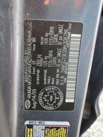 2009 HYUNDAI SANTA FE GL