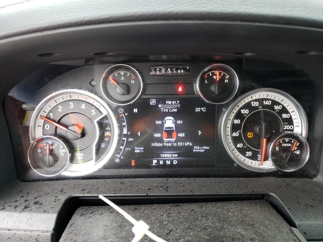2016 Ram 2500 Laramie VIN: 3C6UR5FL0GG297080 Lot: 55321095