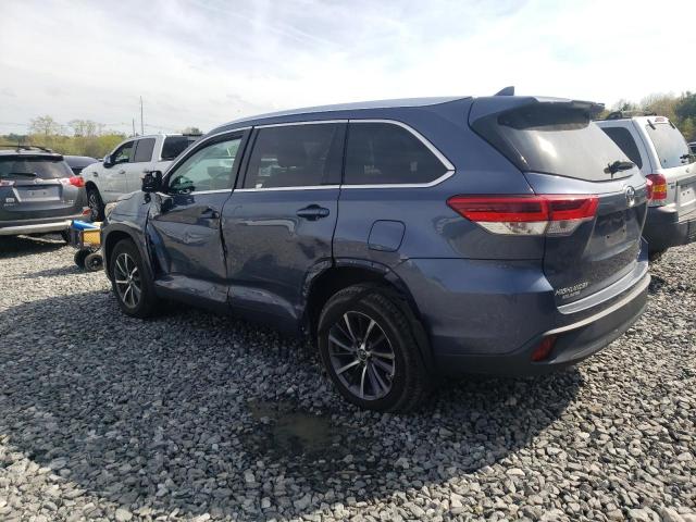  TOYOTA HIGHLANDER 2019 Синий