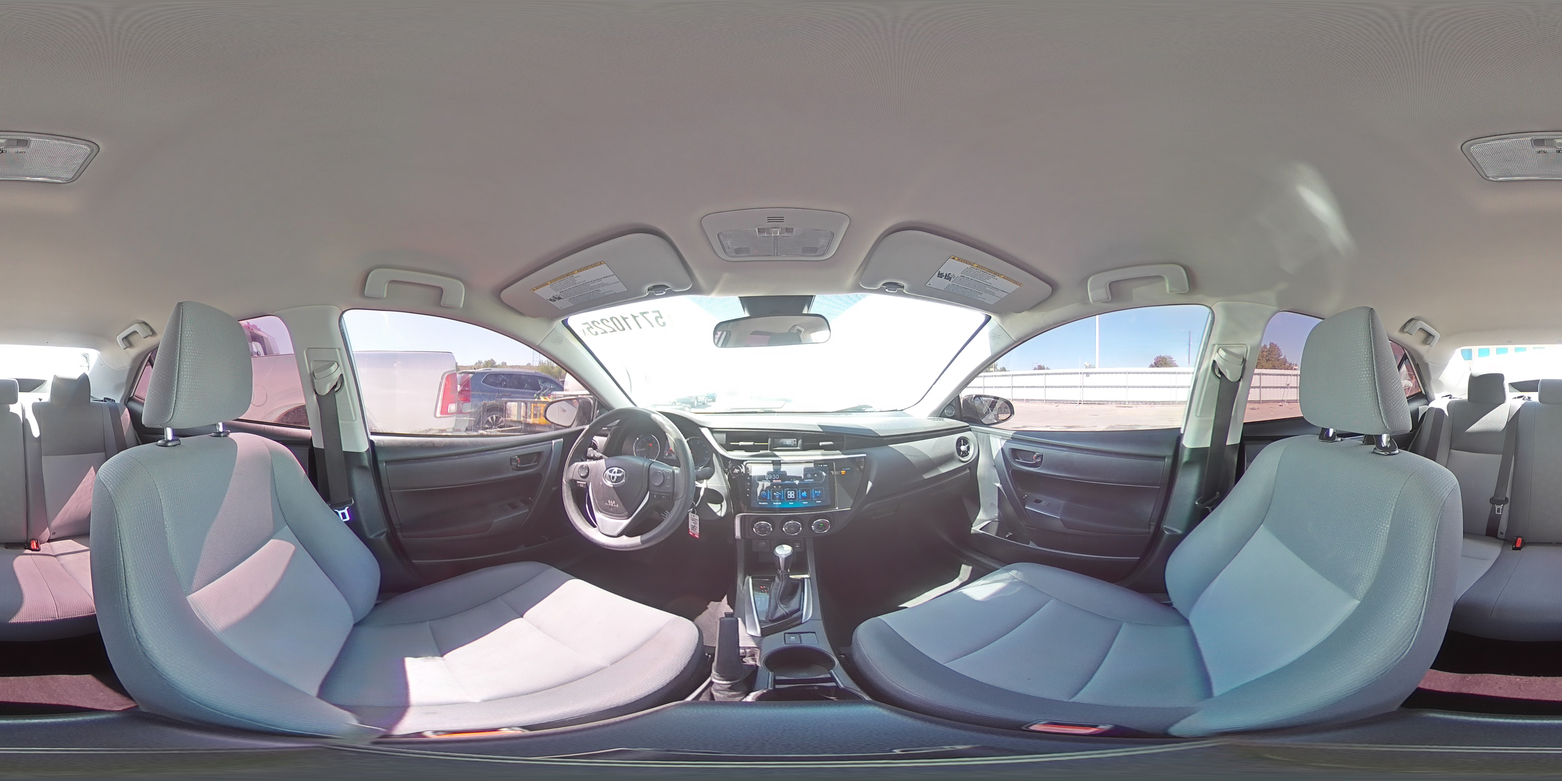 2018 Toyota Corolla L VIN: 2T1BURHE8JC071827 Lot: 57110225