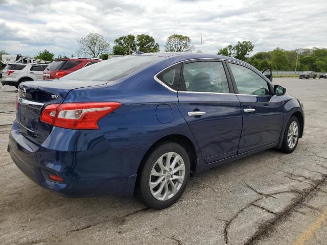 NISSAN SENTRA 2018 Синий