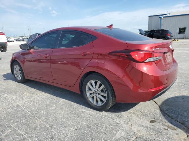  HYUNDAI ELANTRA 2014 Red