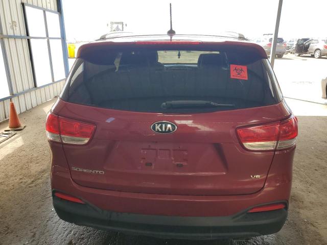  KIA SORENTO 2016 Czerwony
