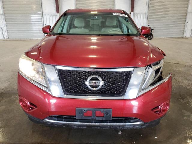  NISSAN PATHFINDER 2013 Червоний