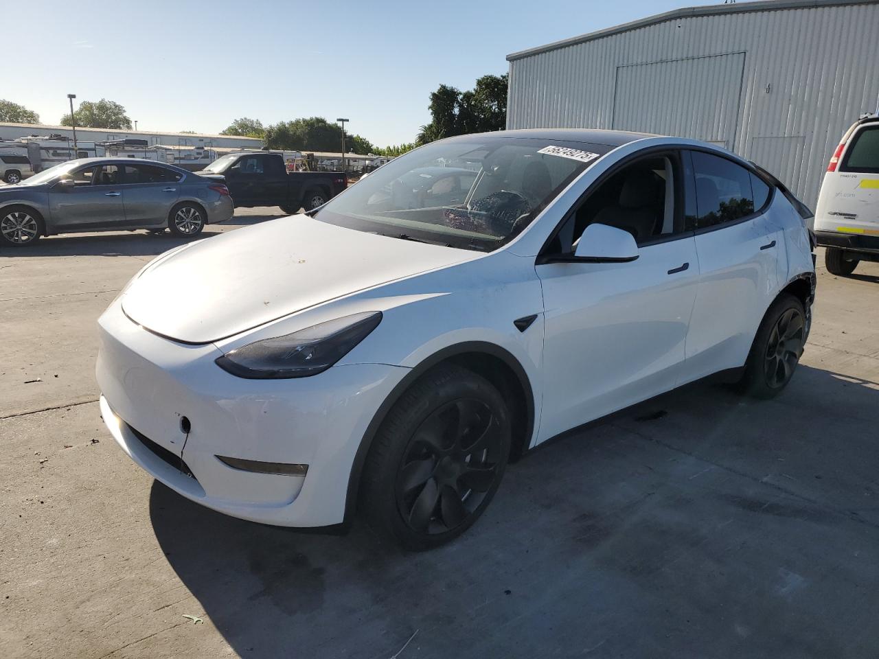 2023 Tesla Model Y de vânzare în Sacramento, CA - Rear End