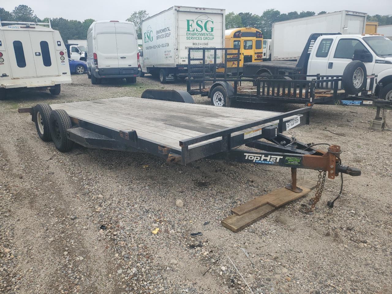 2022 Top Hat Dch18X83-7E-R Equipment Trailer en Venta en Brookhaven, NY - Minor Dent/Scratches