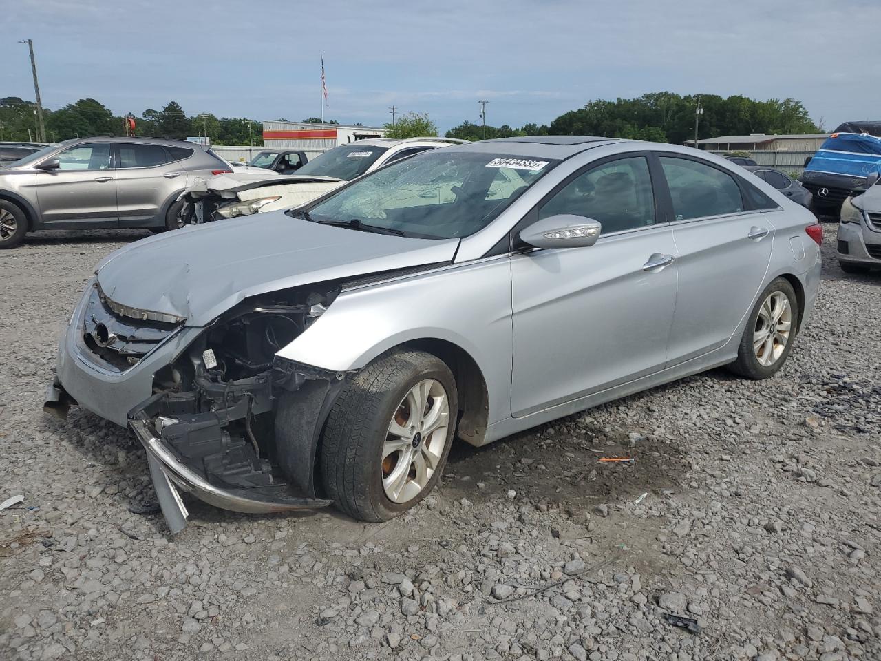 2013 Hyundai Sonata Se de vânzare în Montgomery, AL - Front End