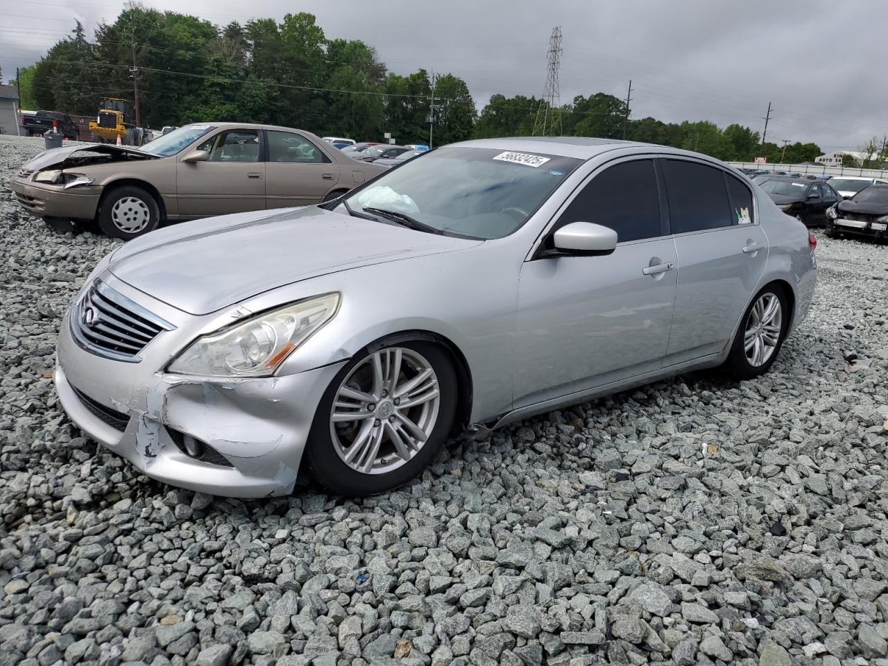 2012 Infiniti G37 Base იყიდება Mebane-ში, NC - Front End