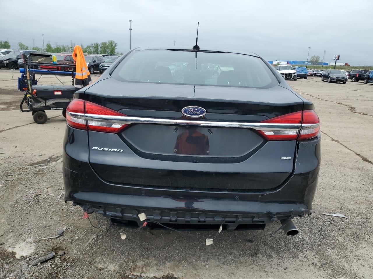 2017 Ford Fusion Se VIN: 3FA6P0H76HR288499 Lot: 57104545