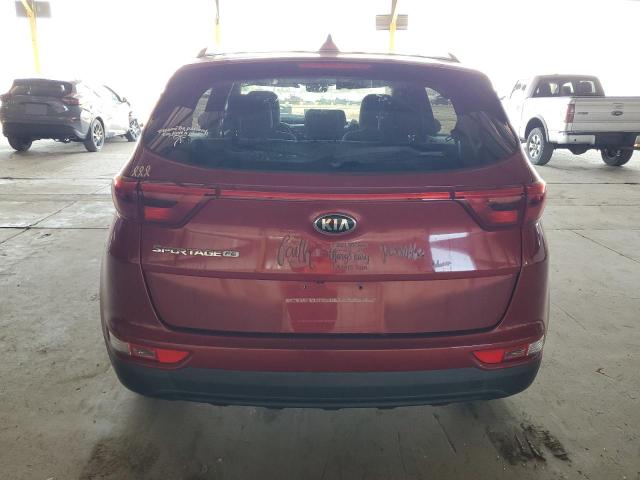  KIA SPORTAGE 2018 Красный