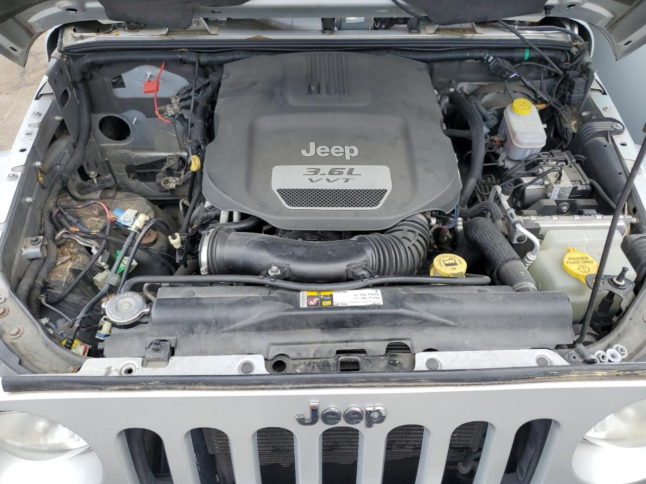 2012 Jeep Wrangler Unlimited Sahara VIN: 1C4BJWEGXCL196031 Lot: 55803235