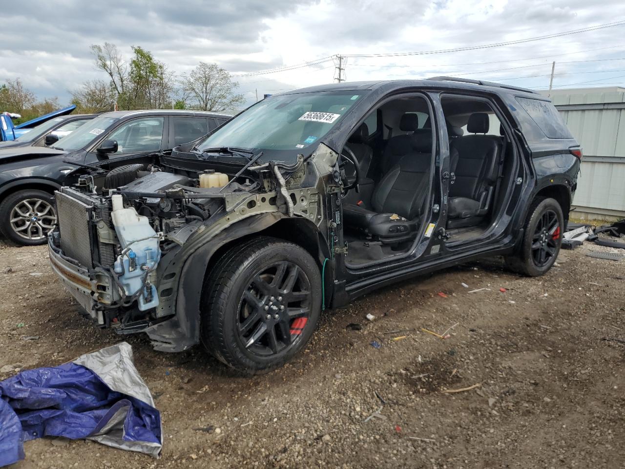2018 Chevrolet Traverse Premier للبيع في Chicago Heights، IL - Vandalism