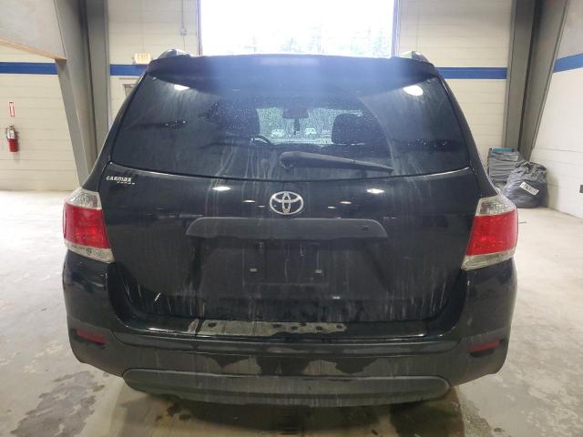  TOYOTA HIGHLANDER 2012 Чорний