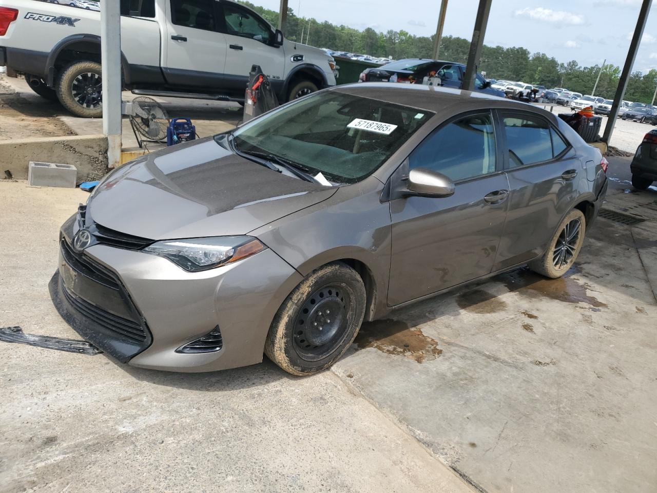 2017 Toyota Corolla L за продажба в Hueytown, AL - Front End