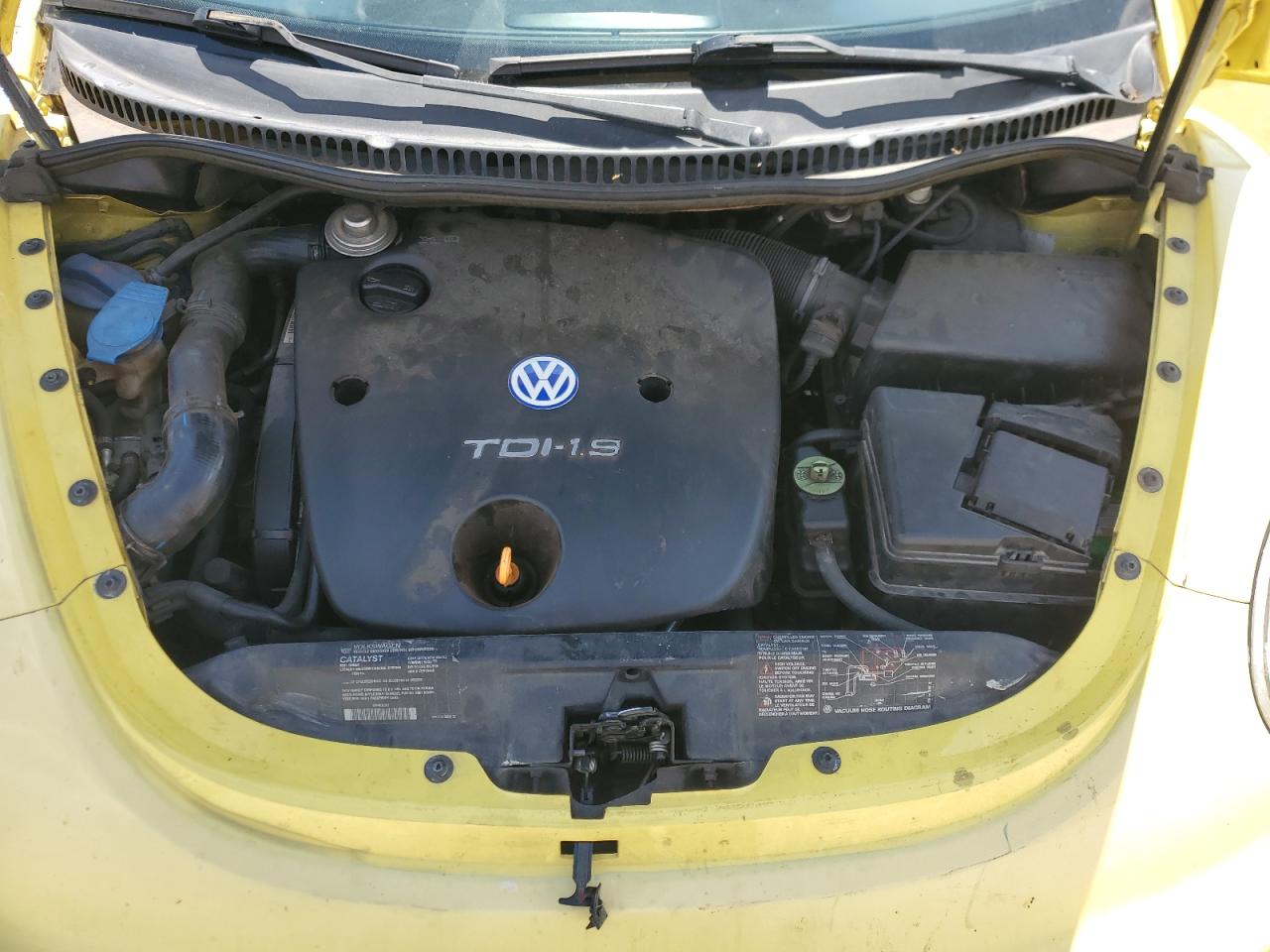 2001 Volkswagen New Beetle Gls Tdi VIN: 3VWCP21C81M478689 Lot: 56419645