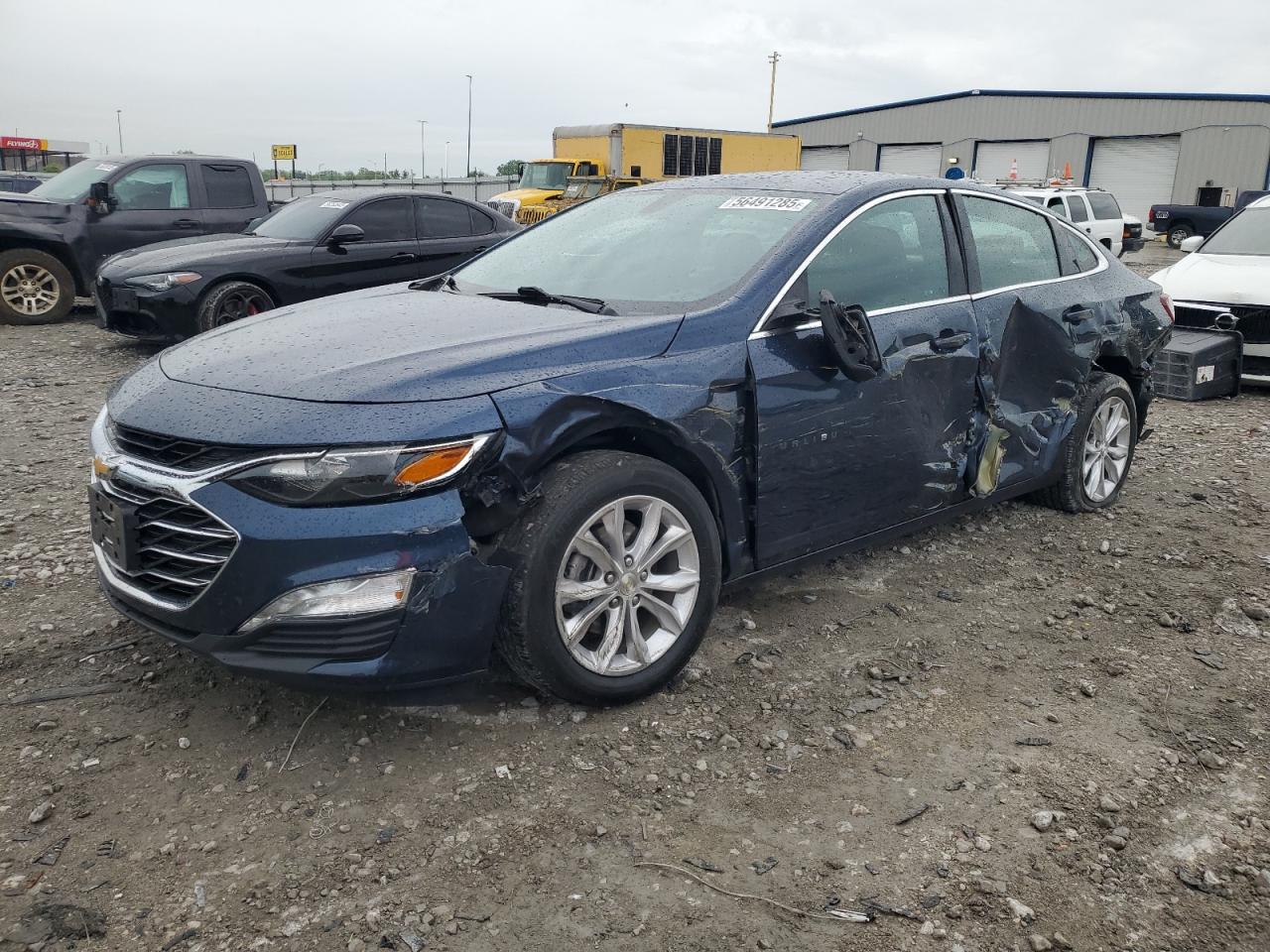 2019 Chevrolet Malibu Lt zu verkaufen in Cahokia Heights, IL - Side