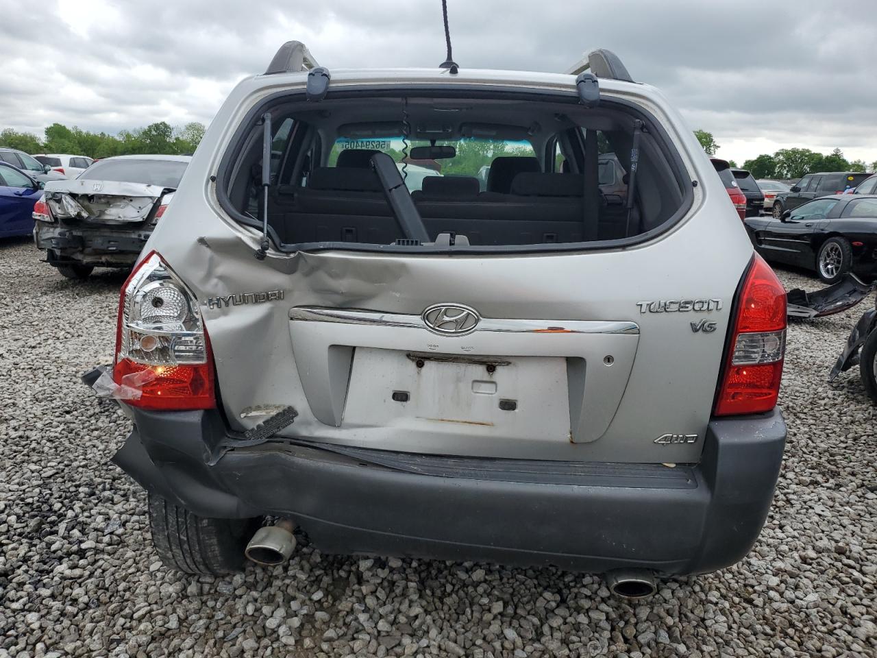 2008 Hyundai Tucson Se VIN: KM8JN72D88U866270 Lot: 56294405