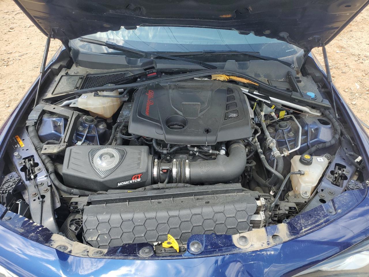 2018 Alfa Romeo Giulia Ti Q4 VIN: ZARFAEEN7J7572769 Lot: 56366735