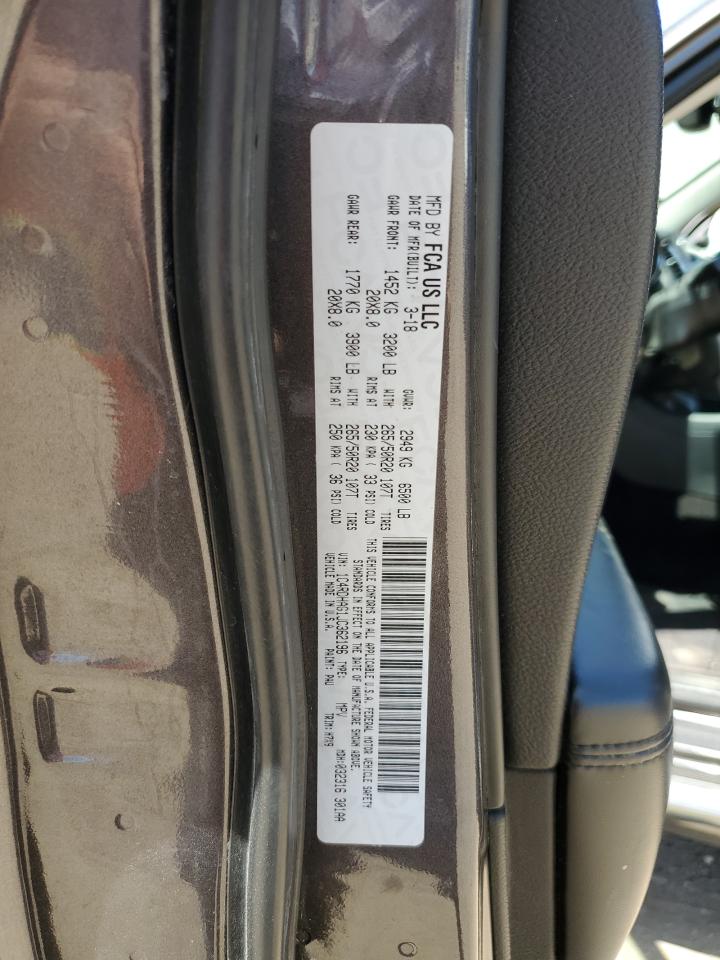 2018 Dodge Durango Sxt VIN: 1C4RDHAG1JC362196 Lot: 57500515
