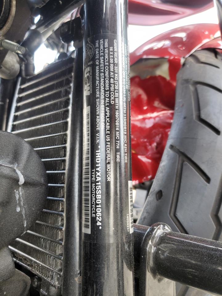 2025 Harley-Davidson Fxlrst VIN: 1HD1YXA15SB010624 Lot: 56129765