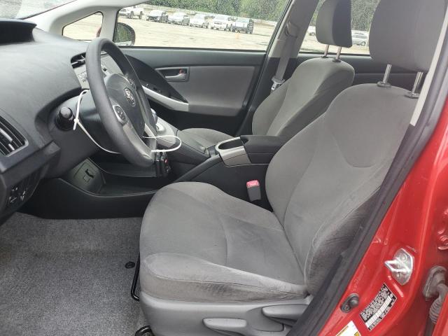 TOYOTA PRIUS 2012 Red