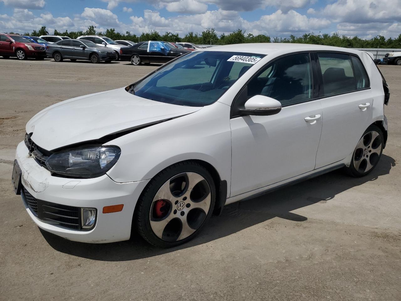 2011 Volkswagen Gti  на продаже в Fresno, CA - Rear End