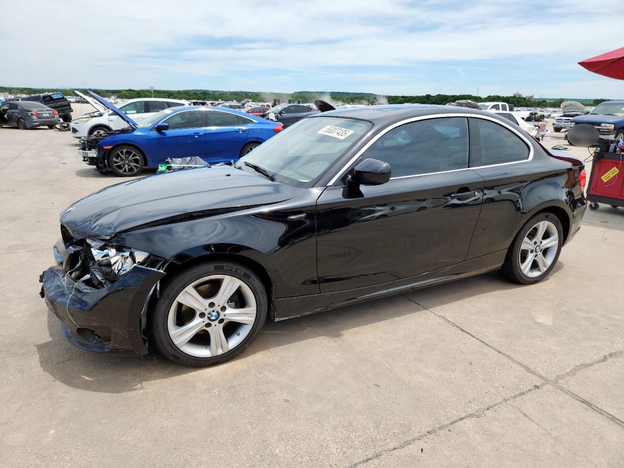 2012 Bmw 128 I de vânzare în Grand Prairie, TX - Hail