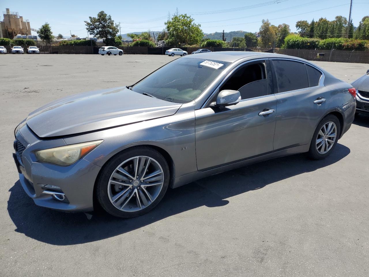 2014 Infiniti Q50 Base იყიდება San Martin-ში, CA - Side