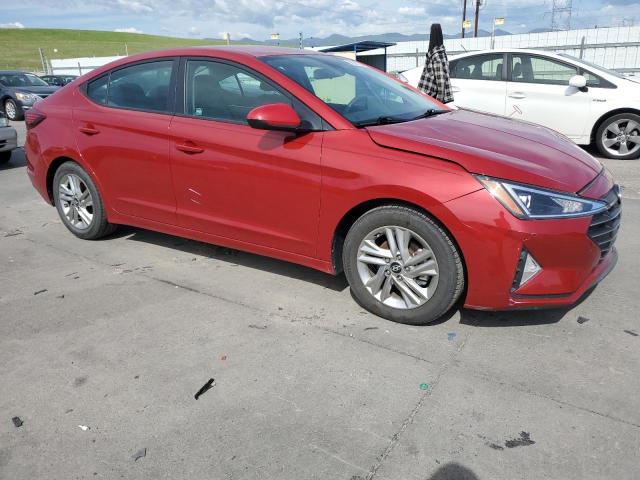  HYUNDAI ELANTRA 2019 Red