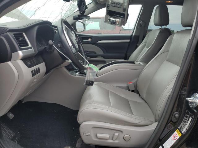  TOYOTA HIGHLANDER 2017 Czarny