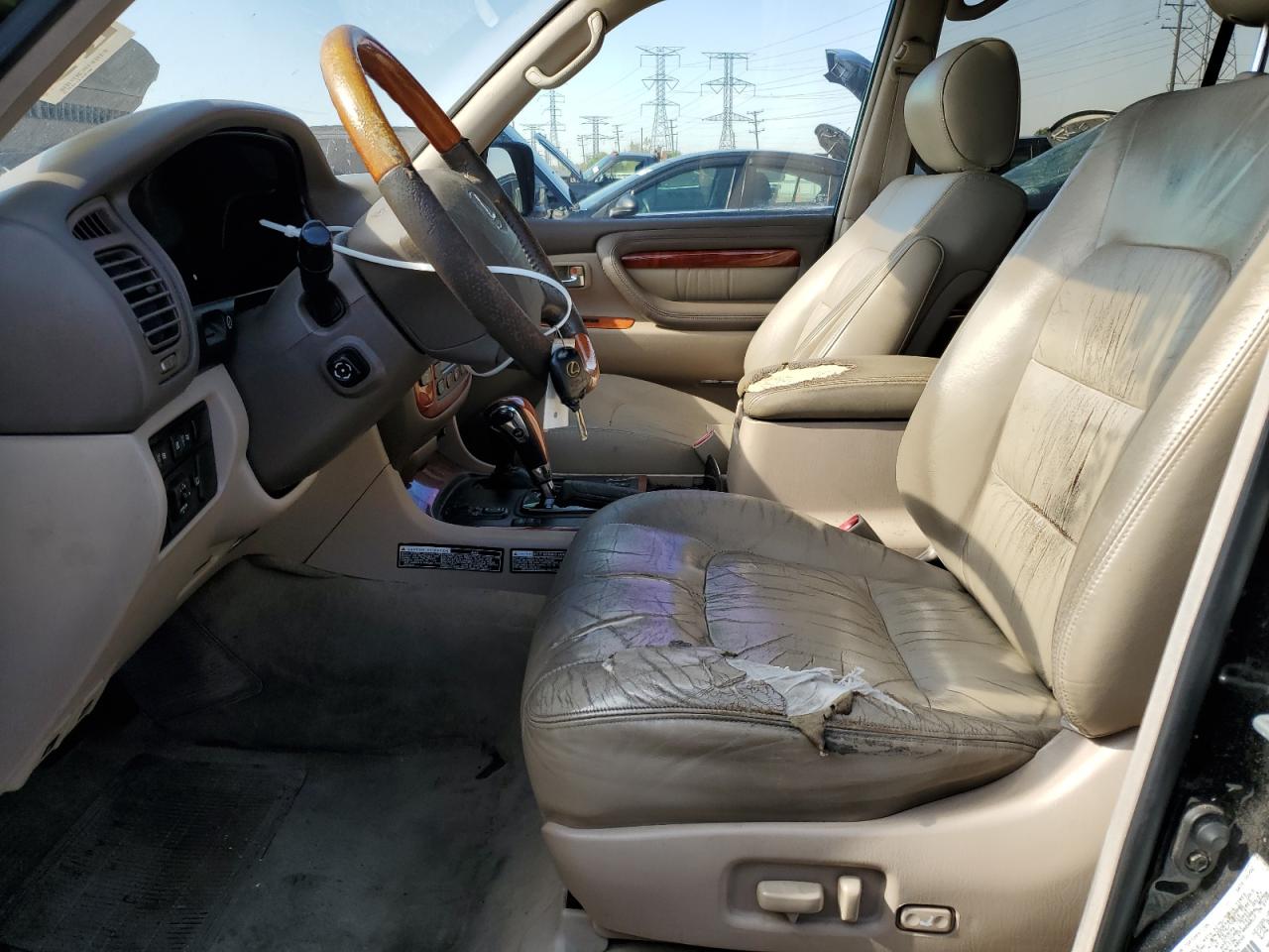 2002 Lexus Lx 470 VIN: JTJHT00W923521442 Lot: 55936255