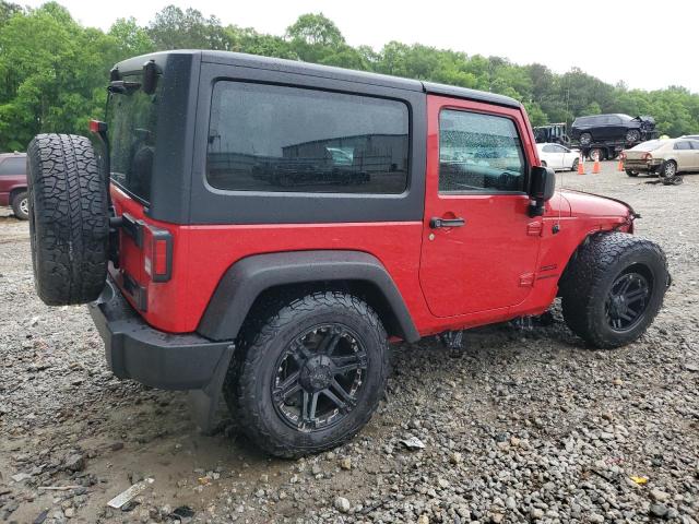  JEEP WRANGLER 2014 Czerwony