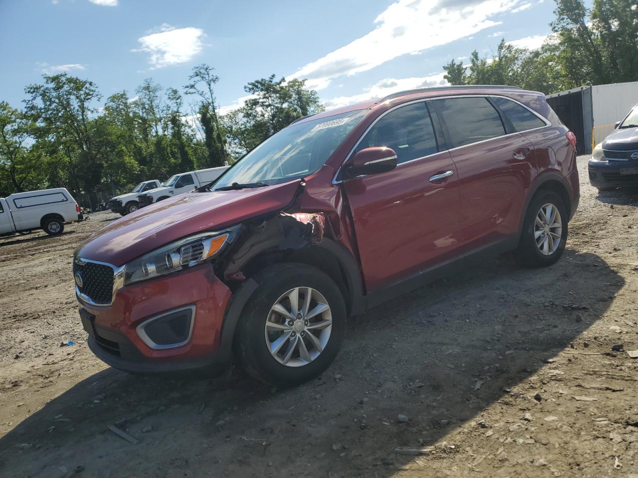 2016 Kia Sorento Lx for Sale in Baltimore, MD - Front End