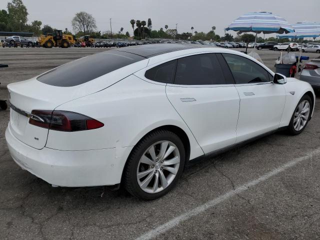 Hatchbacks TESLA MODEL S 2016 Biały