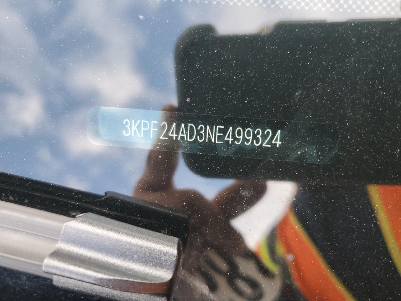 2022 Kia Forte Fe VIN: 3KPF24AD3NE499324 Lot: 58827665