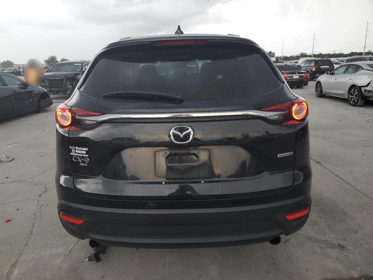 2022 Mazda Cx-9 Touring VIN: JM3TCBCY0N0605300 Lot: 58363365