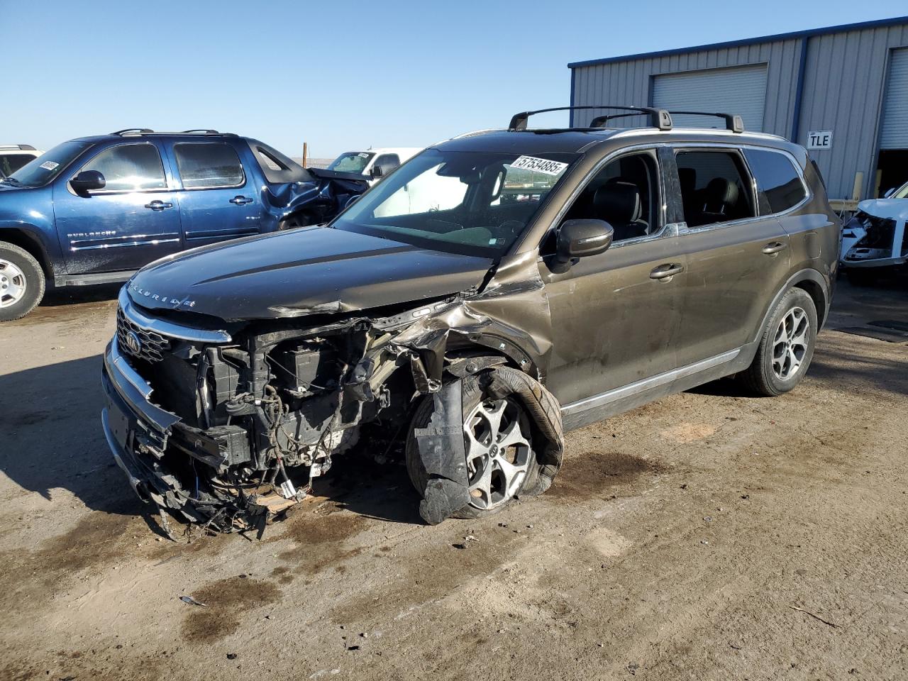 2020 Kia Telluride Ex zu verkaufen in Albuquerque, NM - Front End