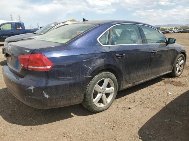  VOLKSWAGEN PASSAT 2013 Blue