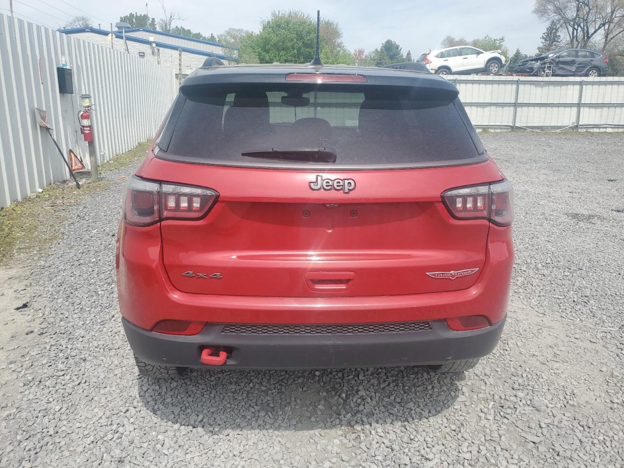 2018 Jeep Compass Trailhawk VIN: 3C4NJDDB0JT174676 Lot: 57471015