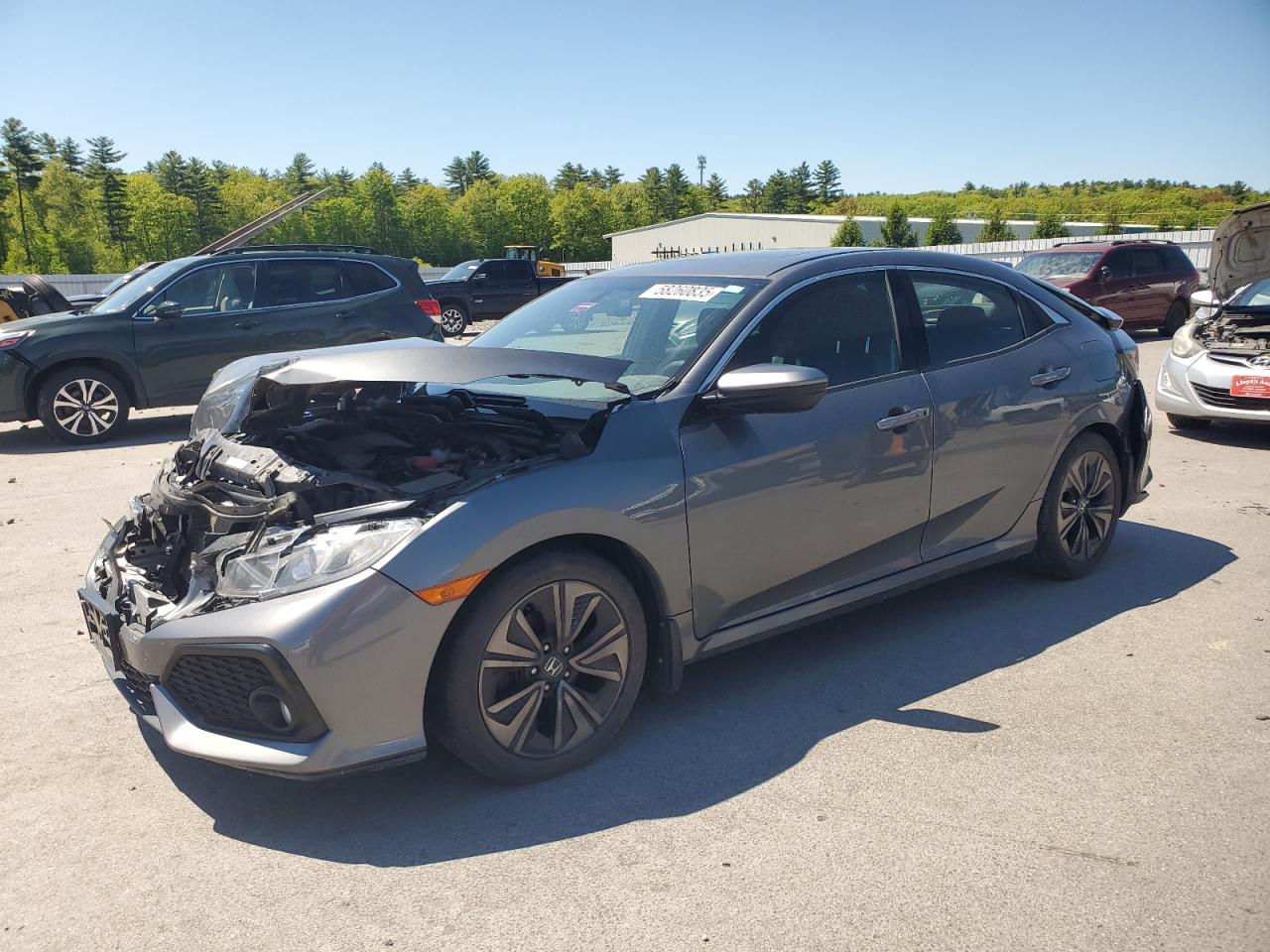 2017 Honda Civic Ex en Venta en Windham, ME - Front End