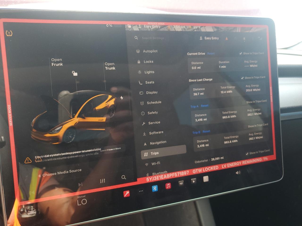 Фото: 5YJ3E1EA8PF571897 - 9