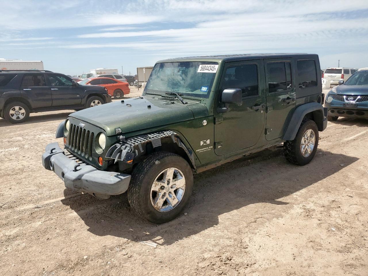 2008 Jeep Wrangler Unlimited X للبيع في Amarillo، TX - Front End