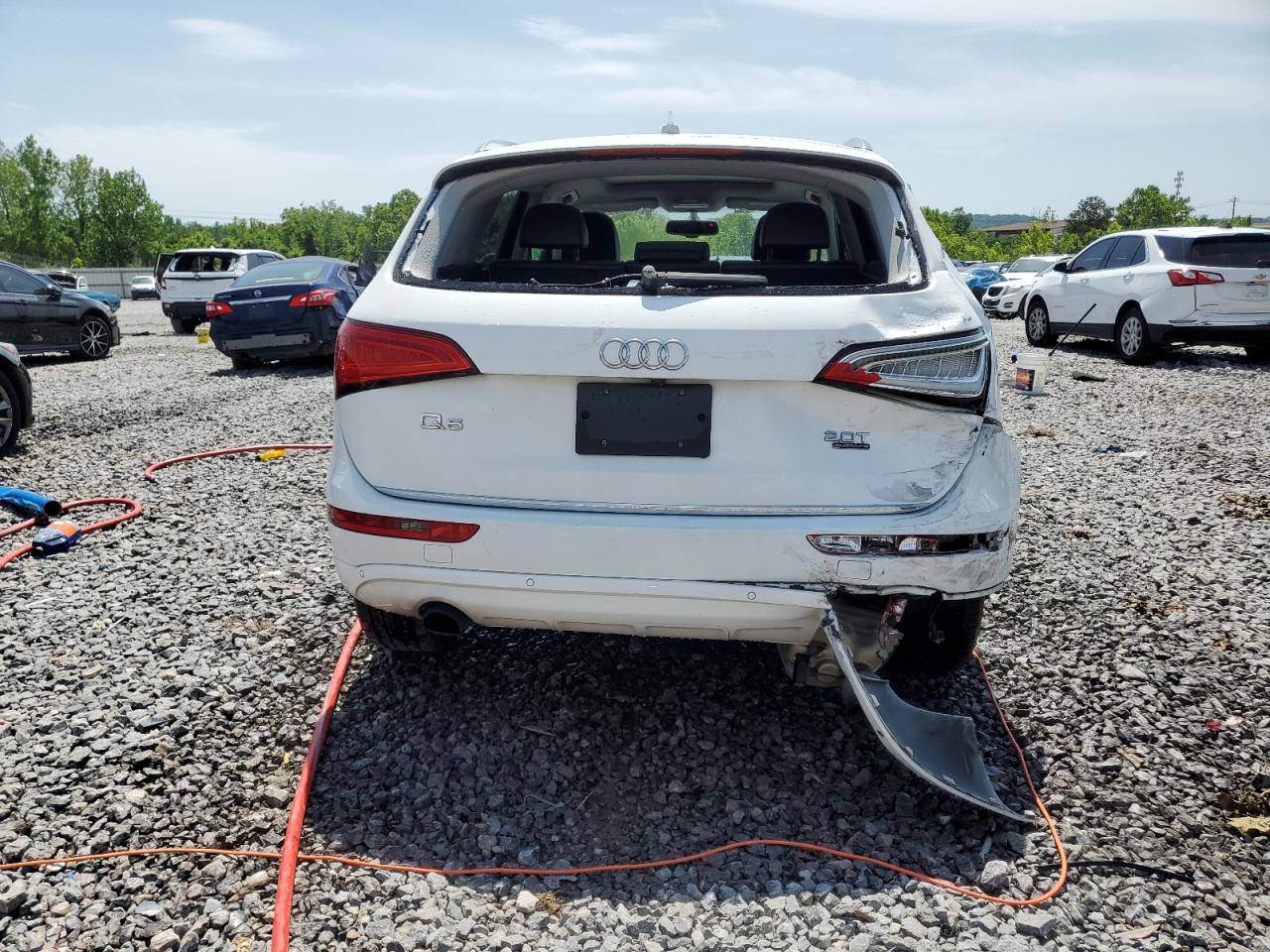 2015 Audi Q5 Premium Plus VIN: WA1LFAFP4FA146887 Lot: 57080865