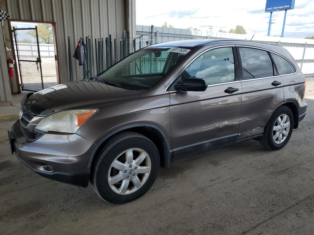 2011 Honda Cr-V Lx zu verkaufen in Fort Wayne, IN - Side