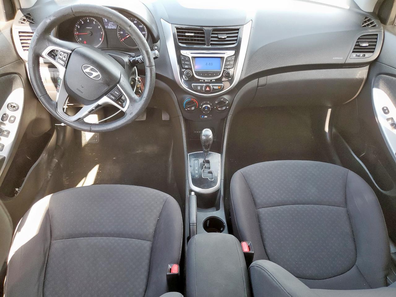 2013 Hyundai Accent Gls VIN: KMHCU5AE1DU073848 Lot: 57225415