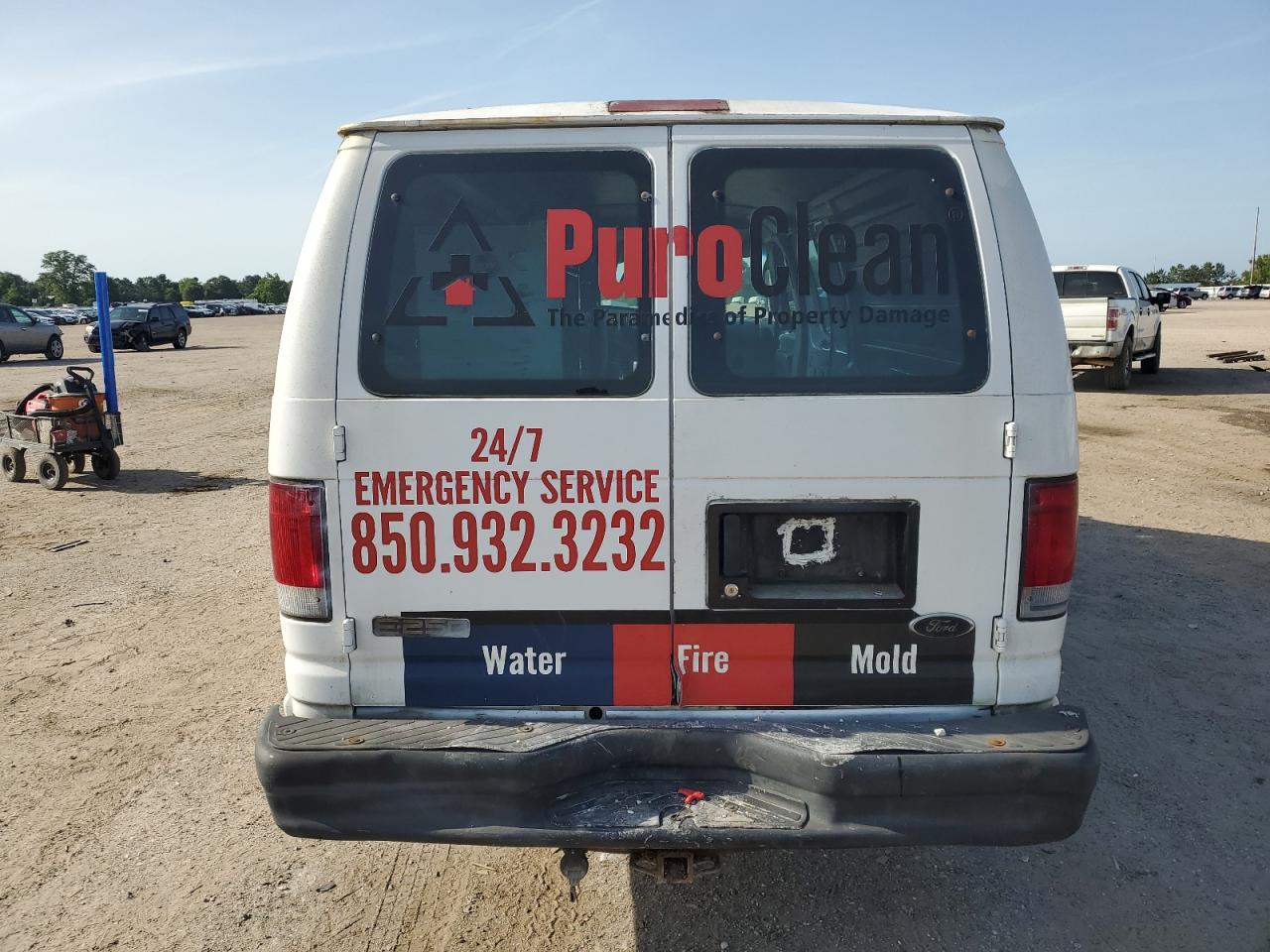 2003 Ford Econoline E250 Van VIN: 1FTNS24W43HA75297 Lot: 57127235