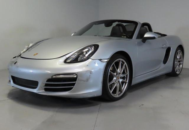 Cabriolets PORSCHE BOXSTER 2014 Srebrny