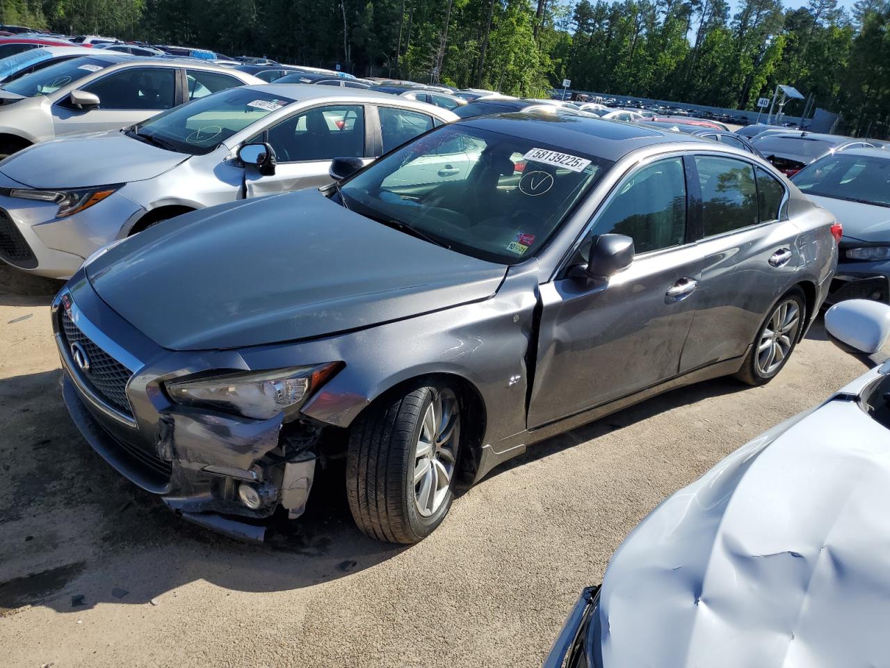 2015 Infiniti Q50 Base იყიდება Sandston-ში, VA - Front End