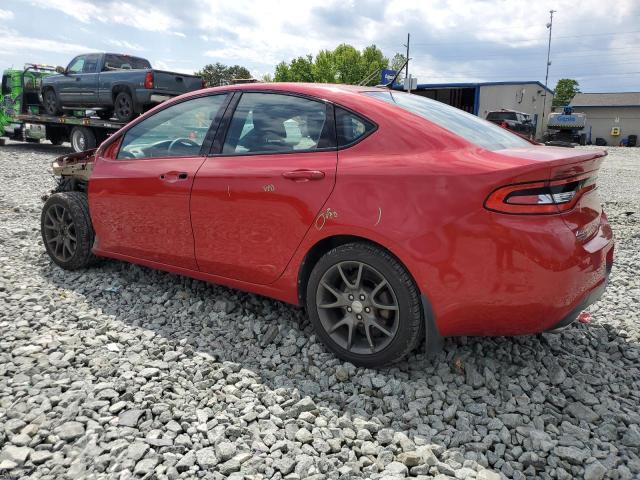 Седани DODGE DART 2013 Червоний